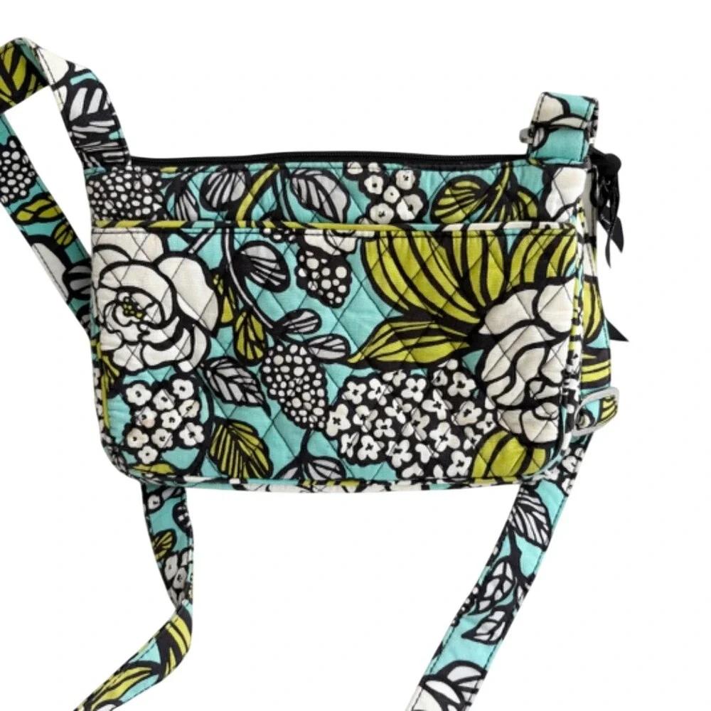 Vera‎ Bradley Hipster Crossbody Bag Island Blooms